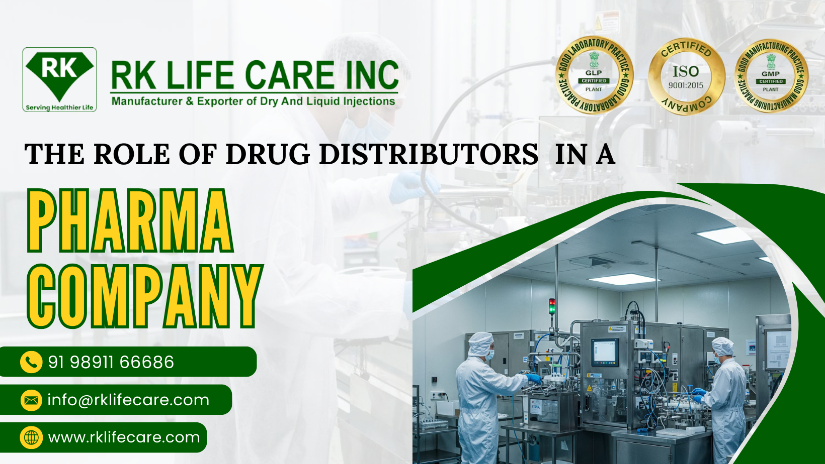 The Role of Drug Distributors in a Pharma Company